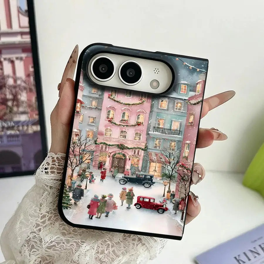 Christmas case Vintage Christmas Street design