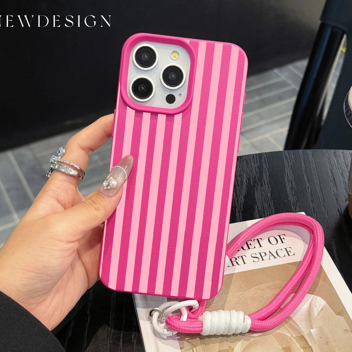 Lanyard case | Hot Pink