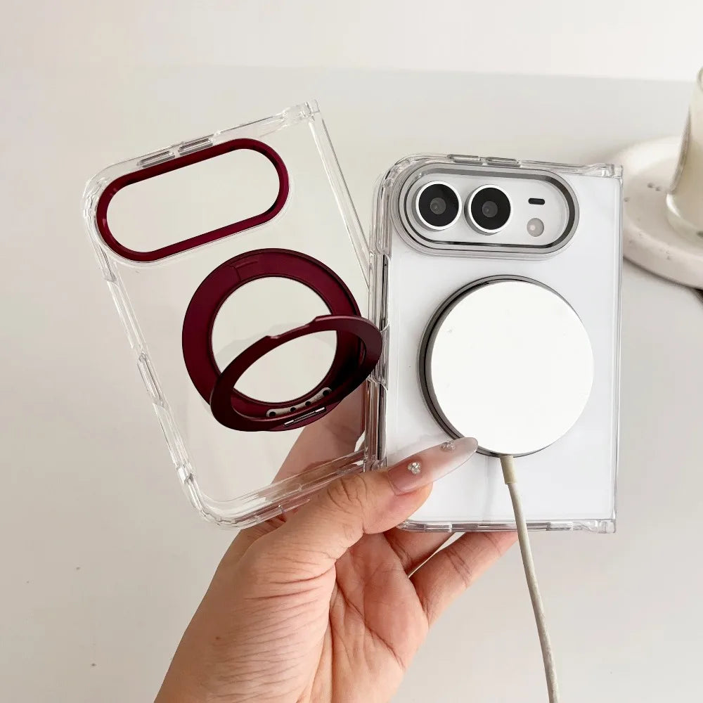 iPhone Duo clear case with MagSafe charging