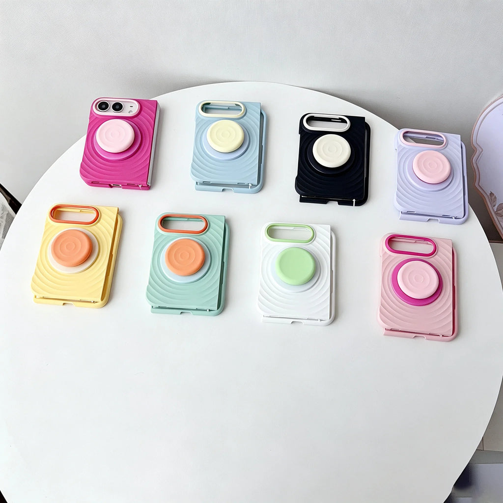 iPhone Duo ripple MagSafe case with stand