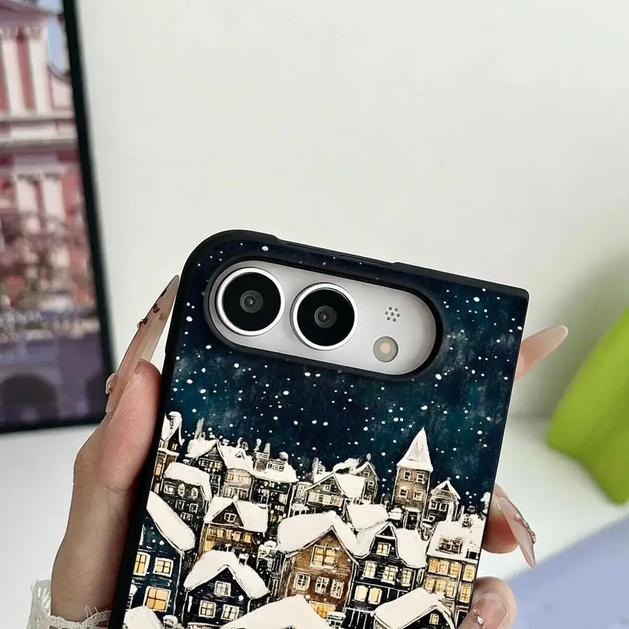 Christmas iPhone case detail