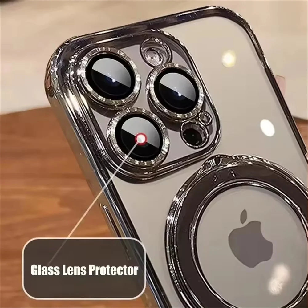 HaloStand case ring kickstand in landscape mode