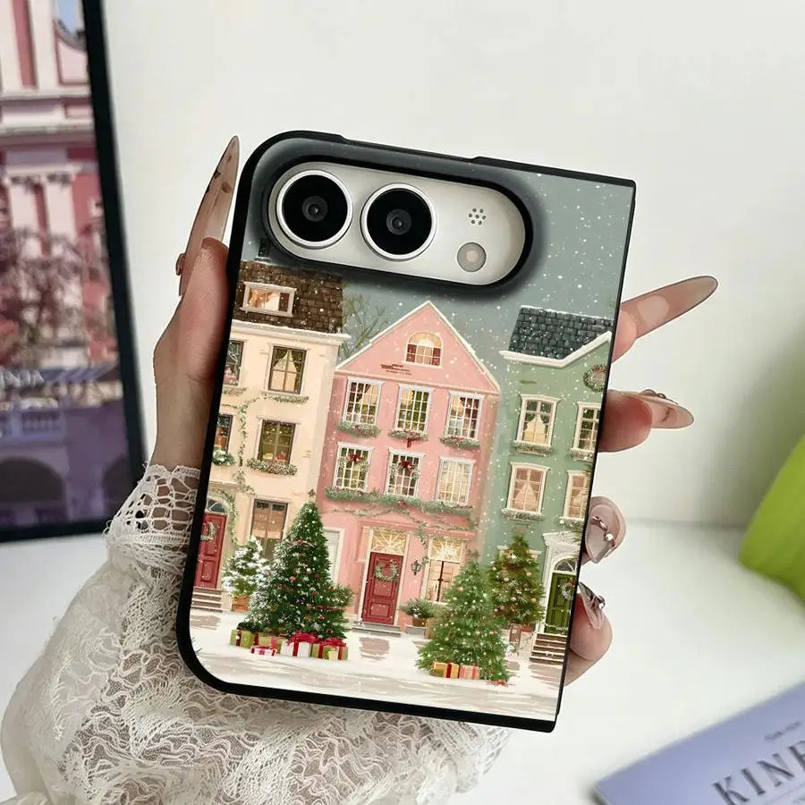 Christmas case Pastel Townhouses design
