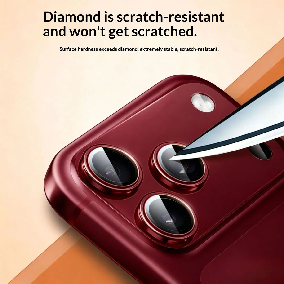 Titanium camera lens protector iPhone 18 Pro