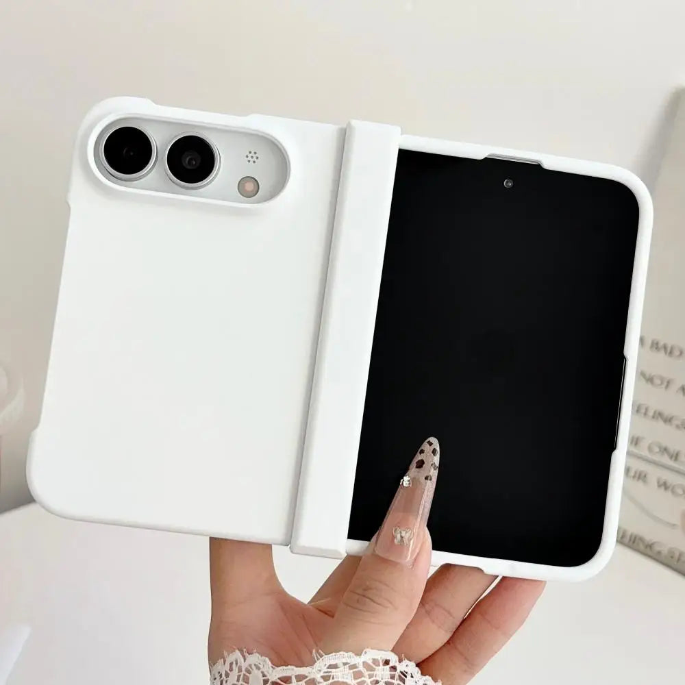 iPhone Duo hinge case white