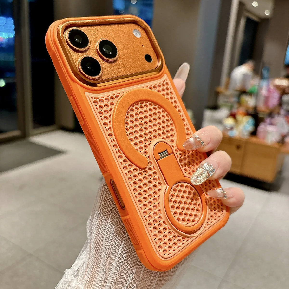 With Kickstand - Orange