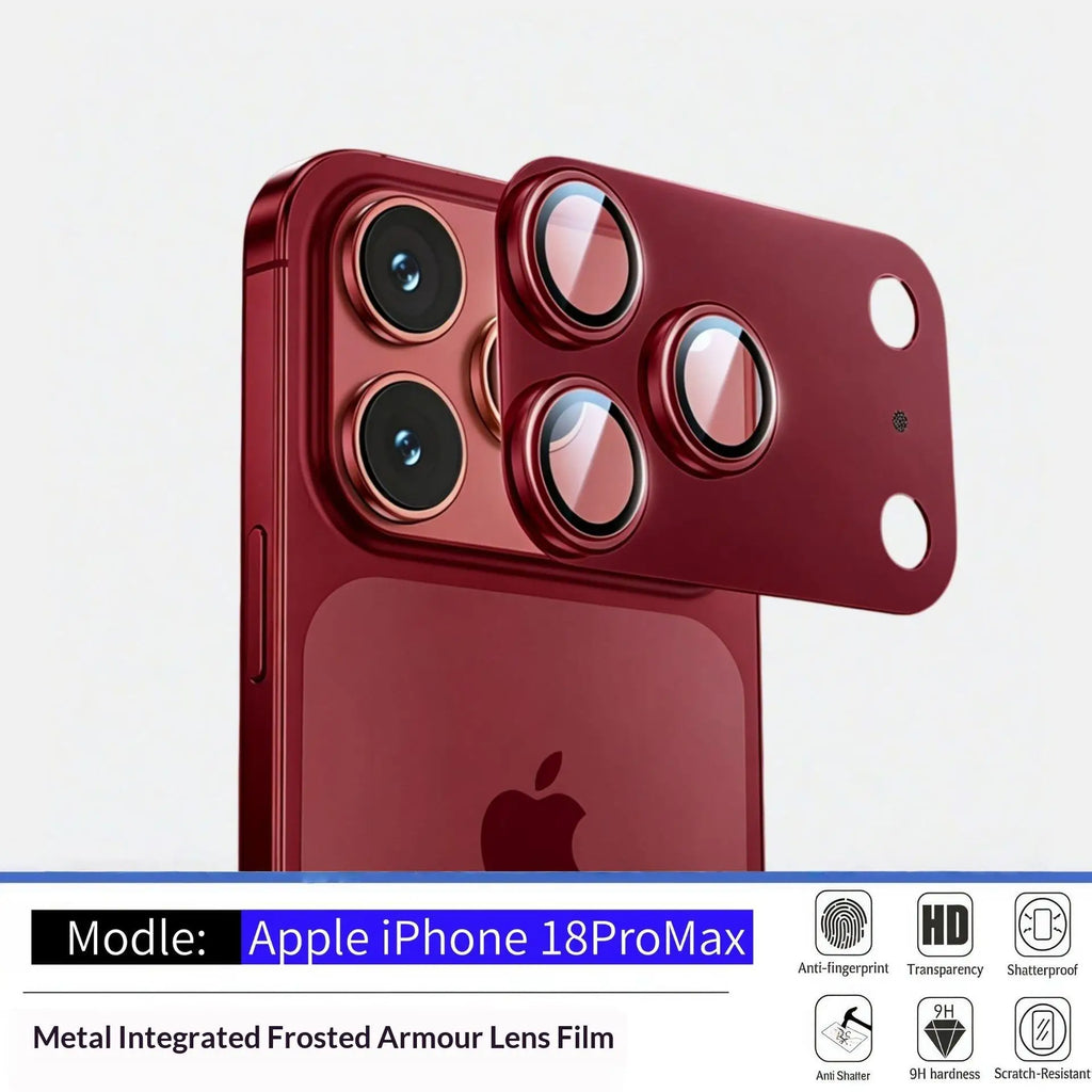 Titanium camera lens protector iPhone 18 Pro