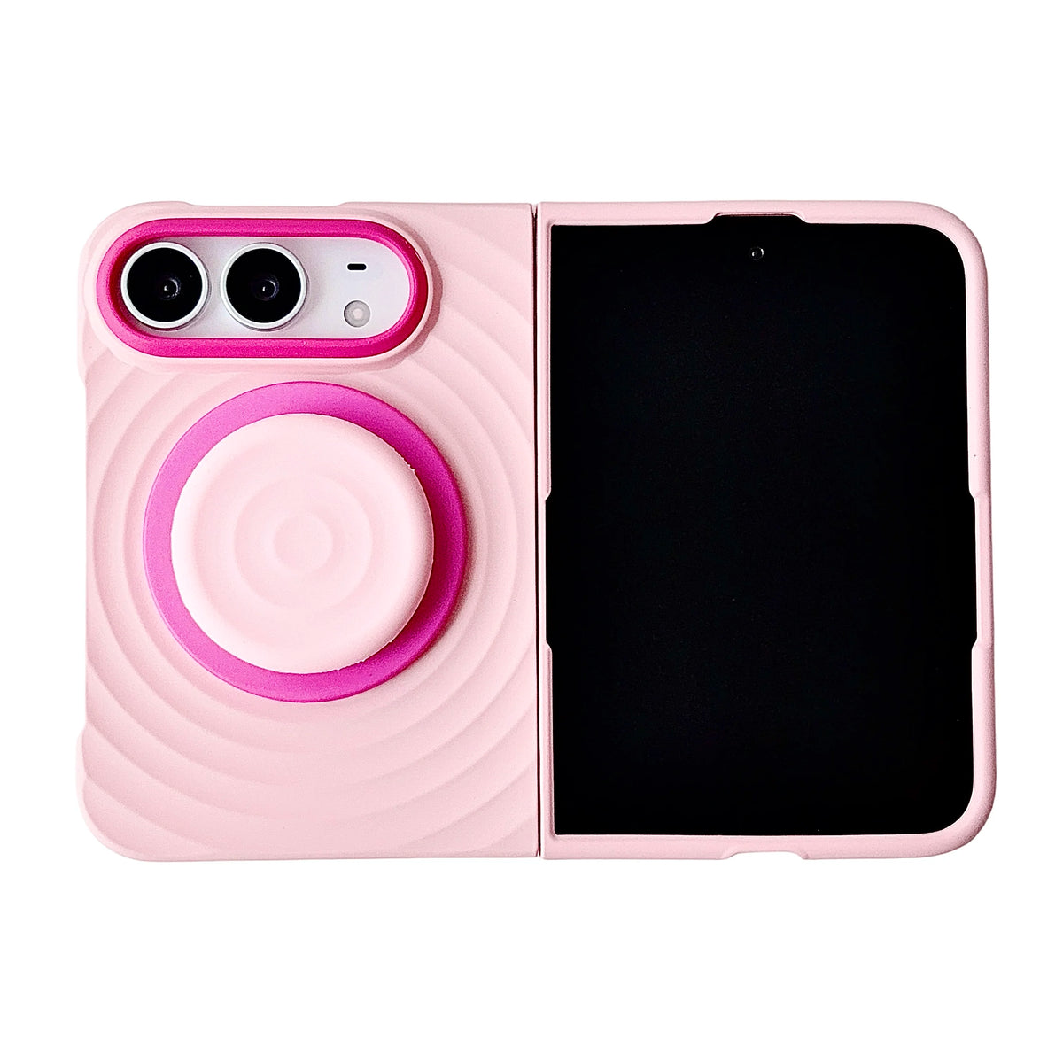 Ripple case Pink | Case + Matching Grip