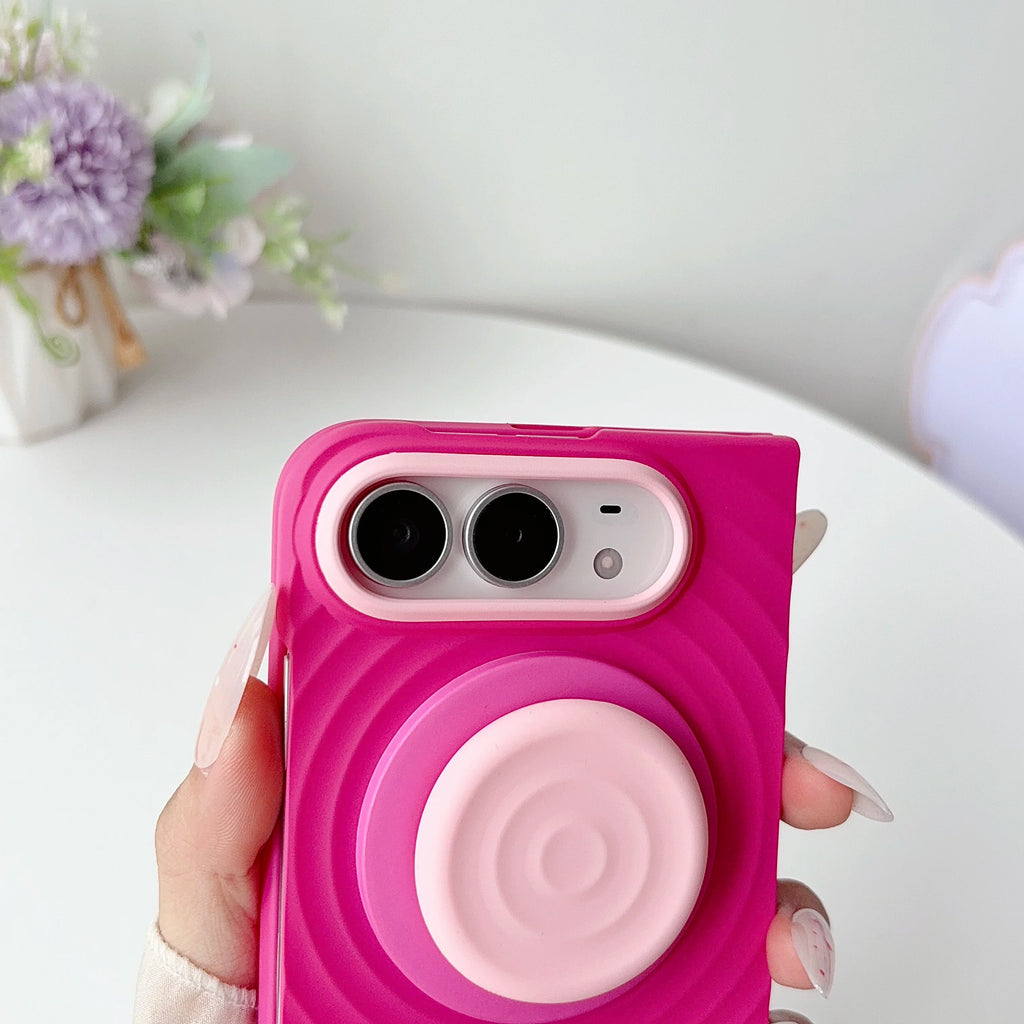 iPhone Duo ripple MagSafe case with stand